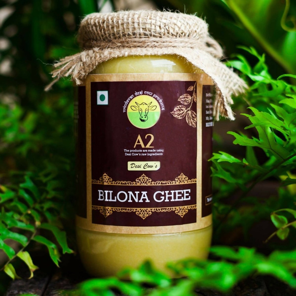 A2 Organics Desi Gir Cow A2 Bilona Ghee - Indyancart