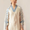 Dhiyona IE Women Floral Embroidered Regular Thread Work Kurta with Trousers & With Dupatta