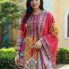 Dhiyona IE Women Ethnic Motifs Printed Kurta with Trousers & Dupatta