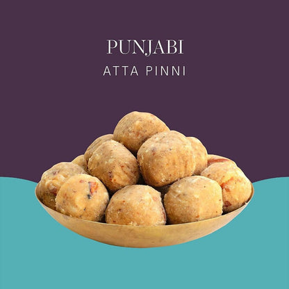 Postcard Punjabi Atta Pinni