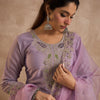 Dhiyona IE Women Ethnic Motifs Embroidered Kurta with Salwar & Dupatta