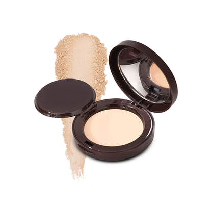 Recode Compact Powder in shade 01 Sunday, featuring a smooth pressed powder with a sleek Recode packaging for a natural finish.