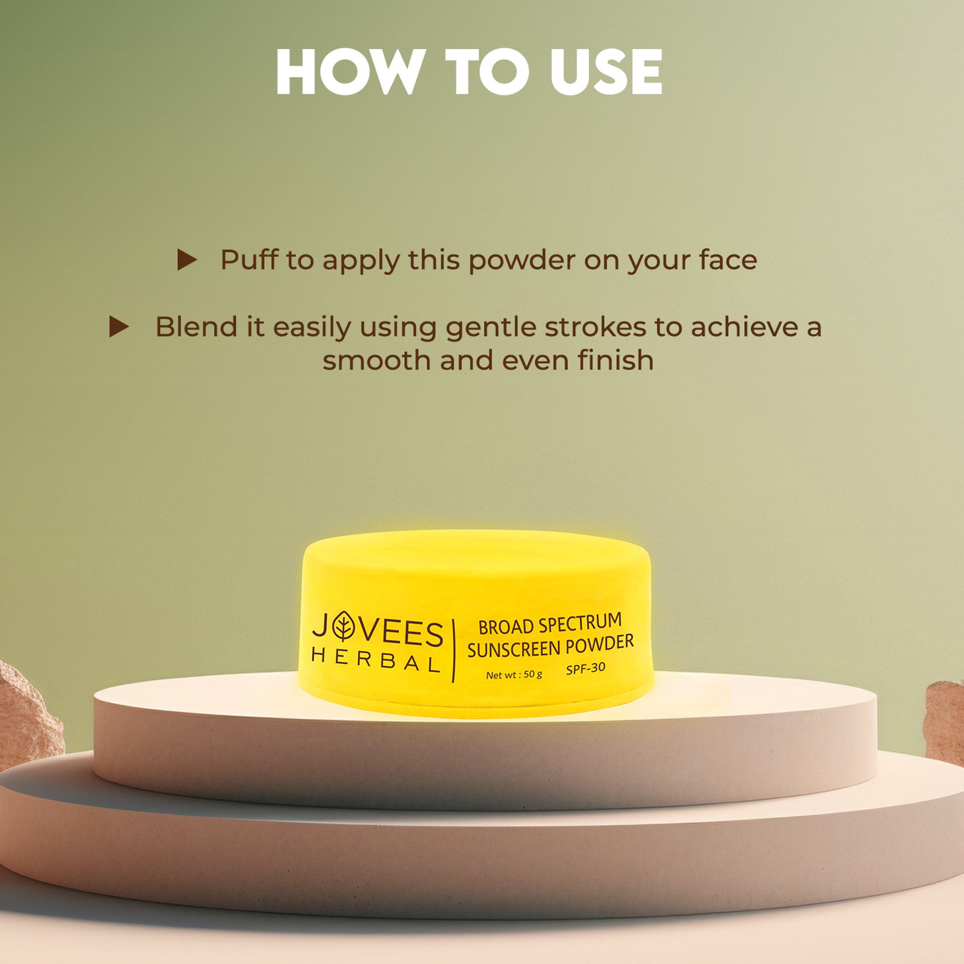 Jovees Herbal Broad Spectrum Sunscreen Powder With SPF 30