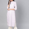 Dhiyona IE Women Purple Striped Kurta