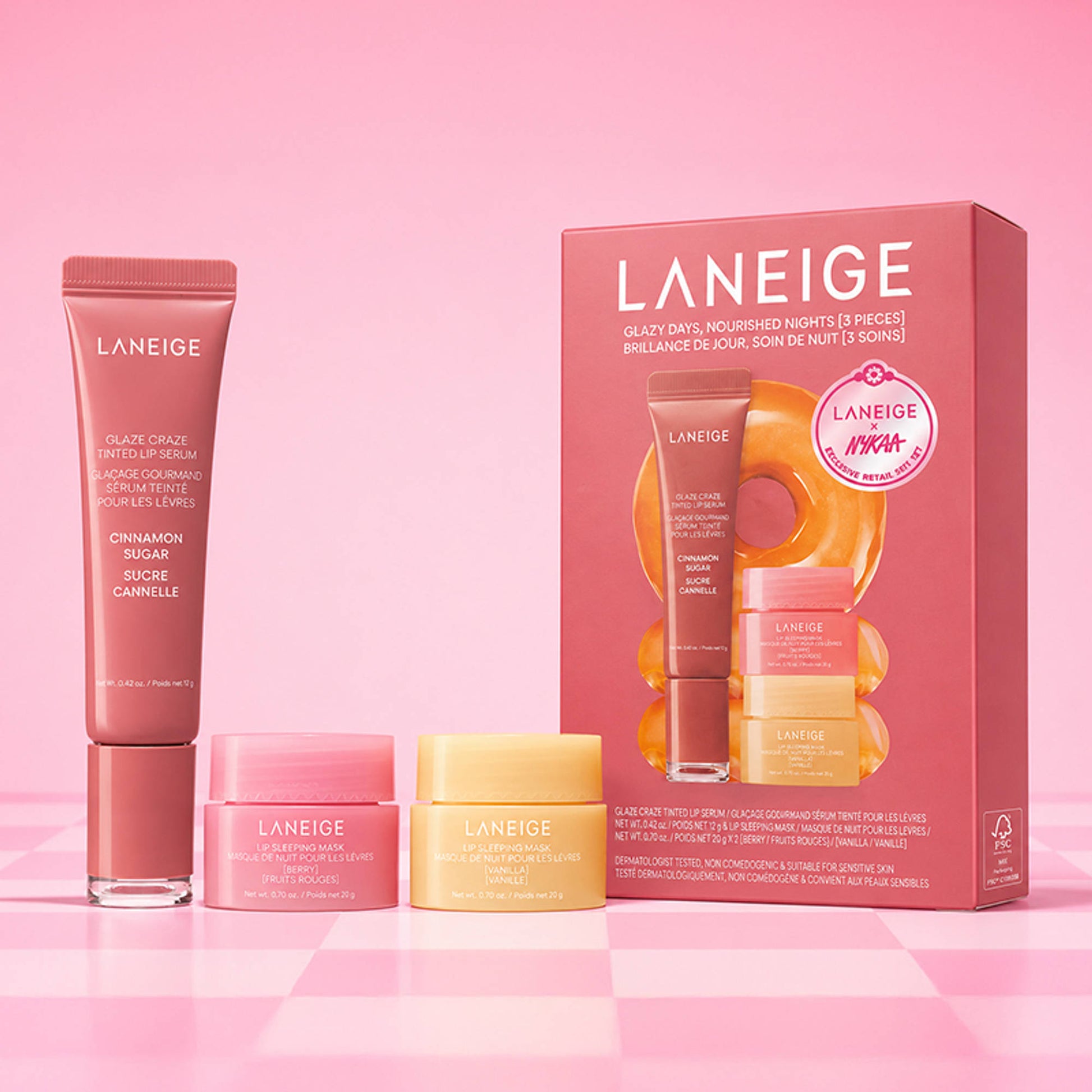 LANEIGE Glazy Days Nourished Nights Set
