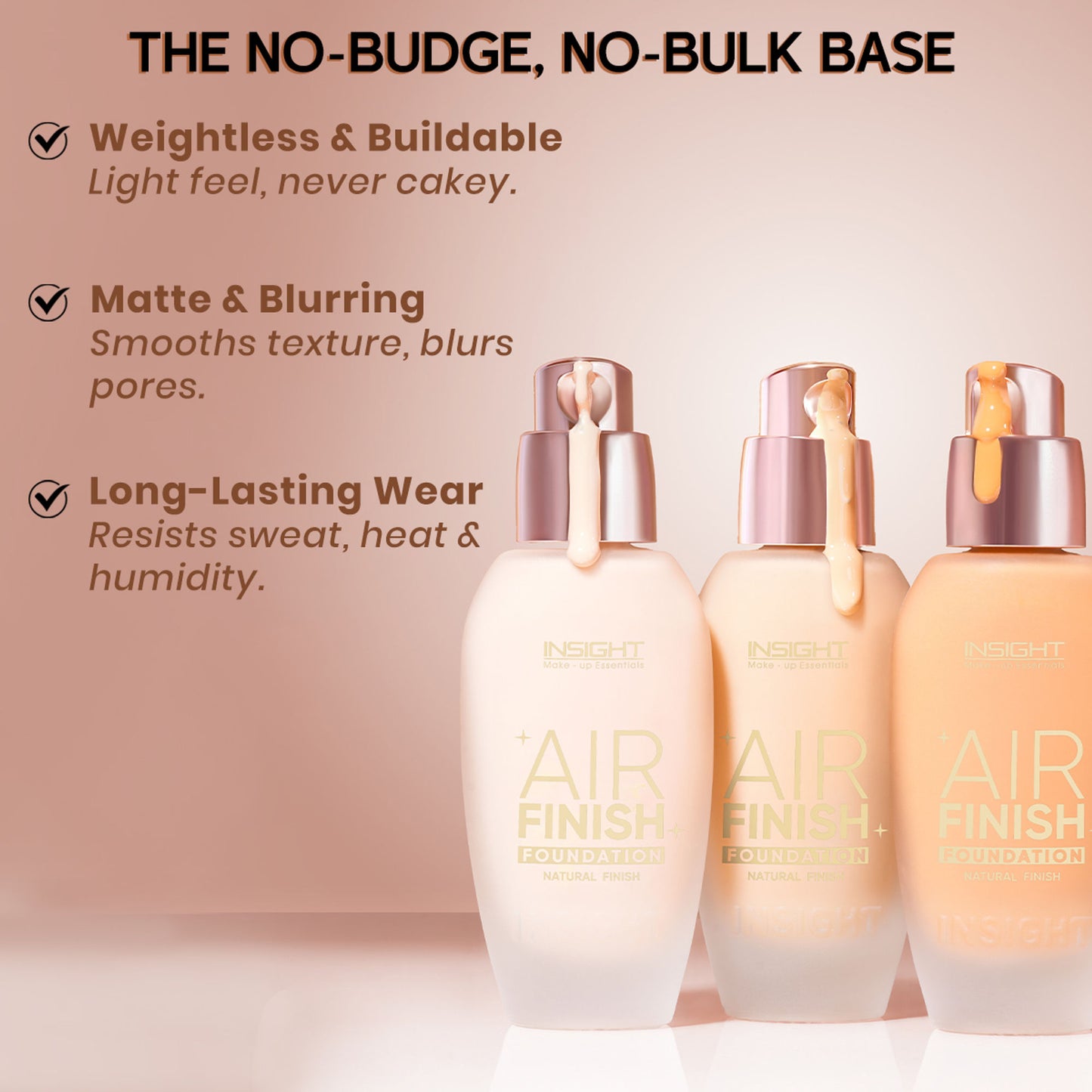 Insight Cosmetics Air Finish Foundation - Latte Luxe