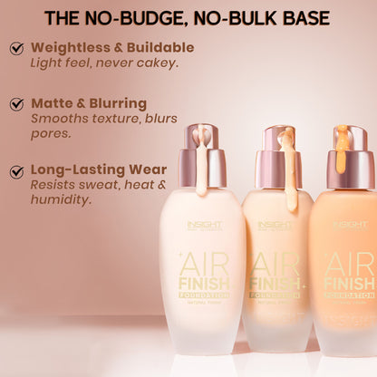 Insight Cosmetics Air Finish Foundation - Cinnamon Chai