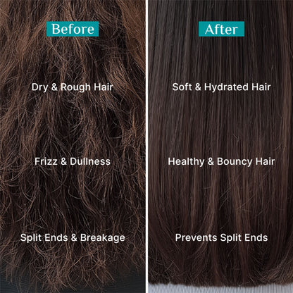 Pilgrim Korean Rice Water & Collagen Advance Damage Repair Shampoo For Dry Frizzy & Damaged Hair