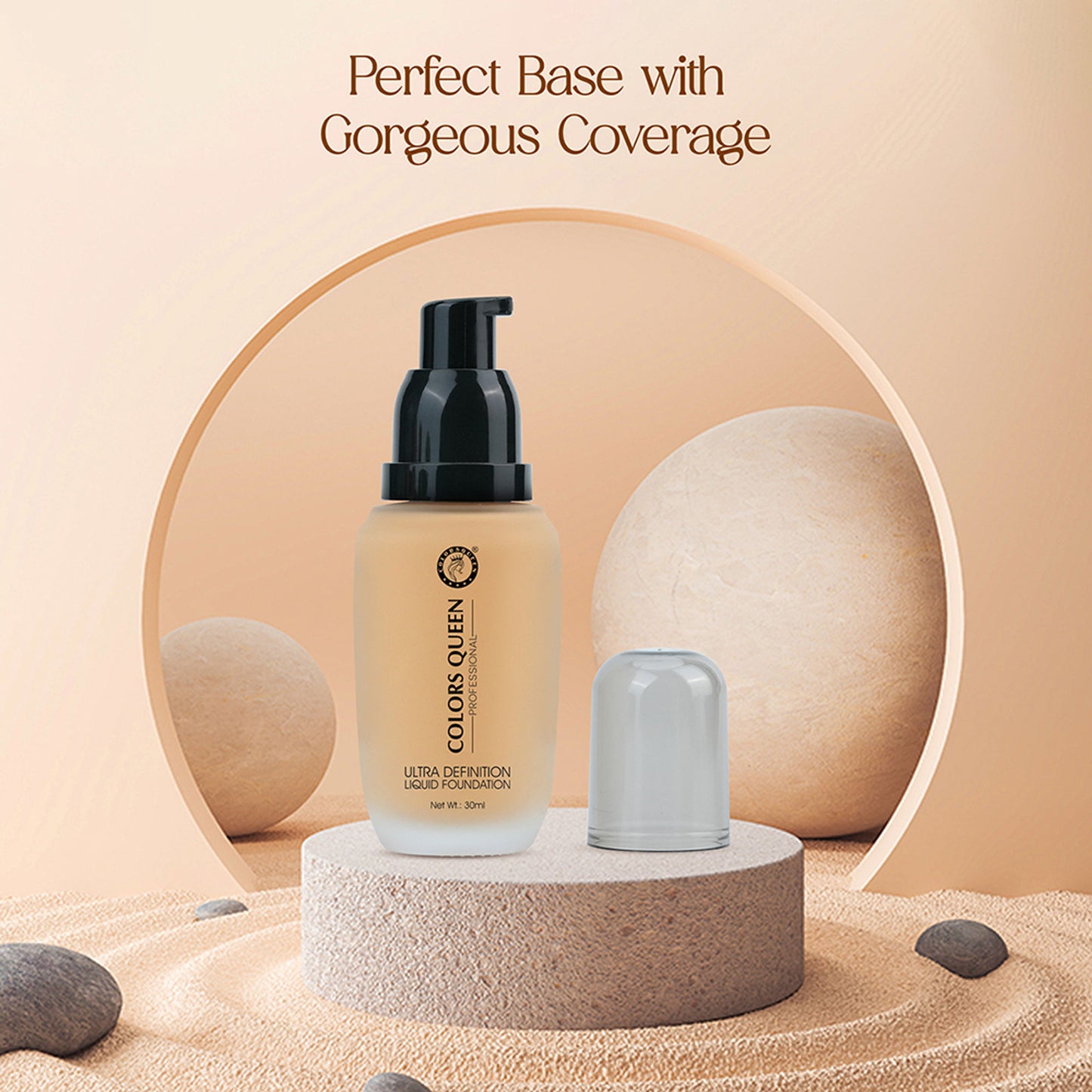 Colors Queen Ultra Definition Liquid Foundation - Custard