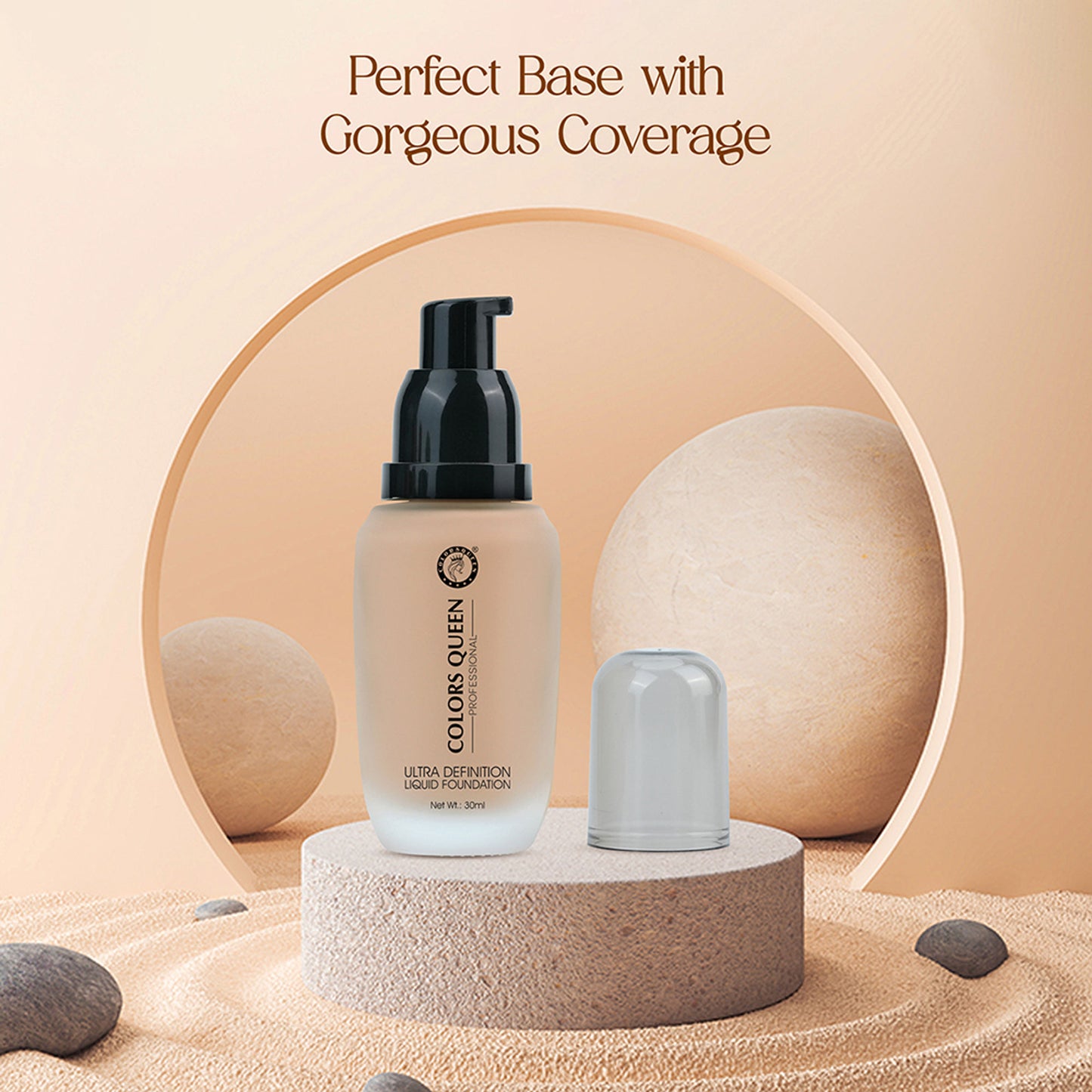 Colors Queen Ultra Definition Liquid Foundation - Honey