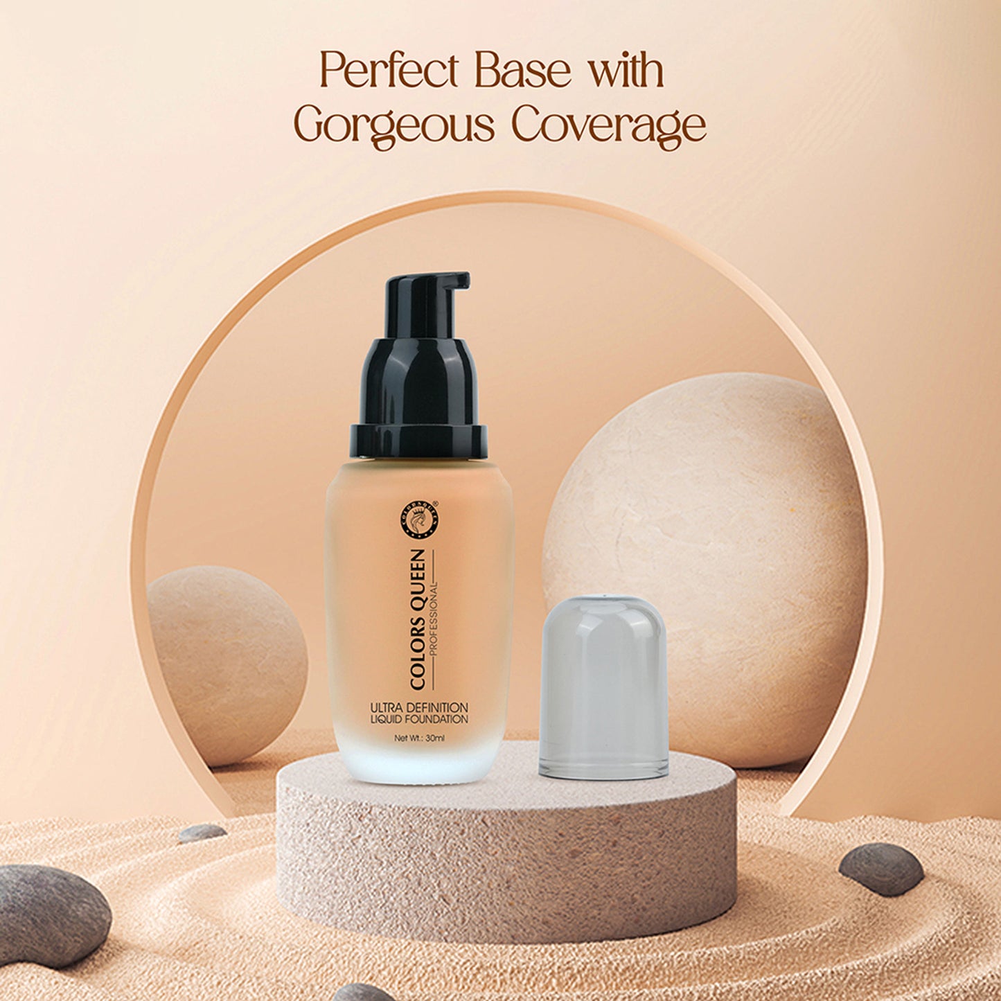 Colors Queen Ultra Definition Liquid Foundation - Chocolate Mousse