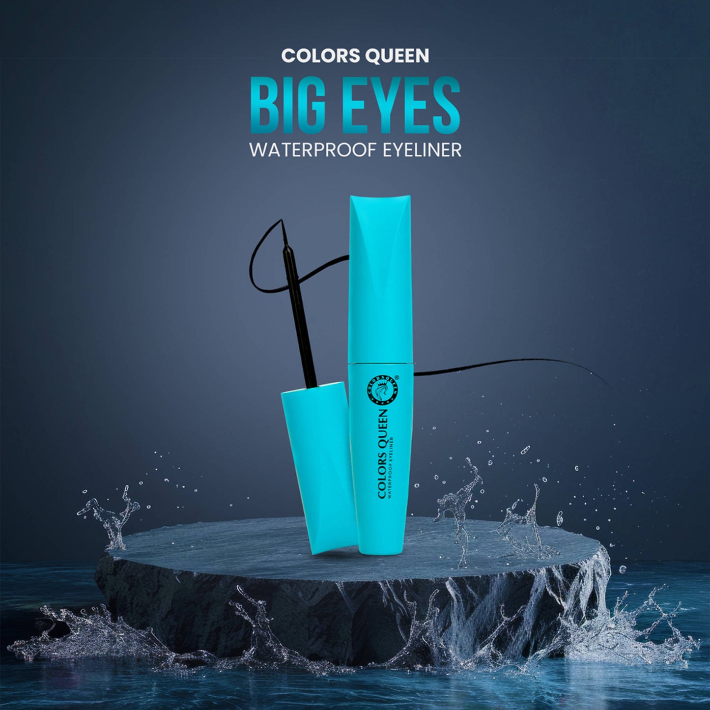 Colors Queen Big Eyes Waterproof Eyeliner (9.ml)
