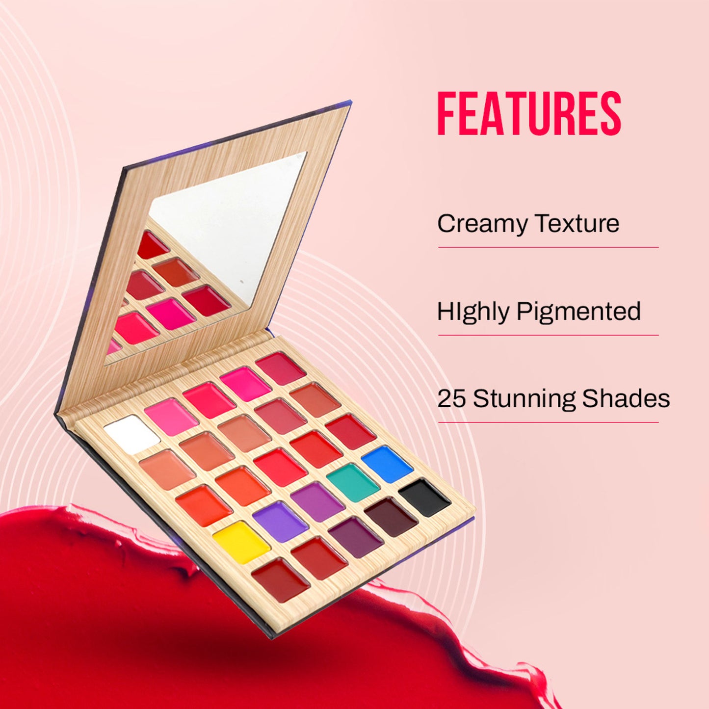 Colors Queen Multishade Lip Palette - Multishade