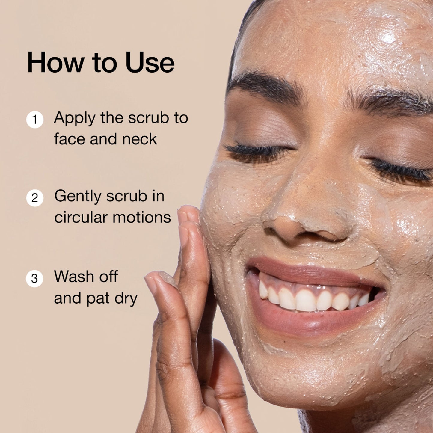 MCaffeine Naked Raw Coffee Face Scrub With Walnut & Vitamin E For Fresh & Glowing Skin