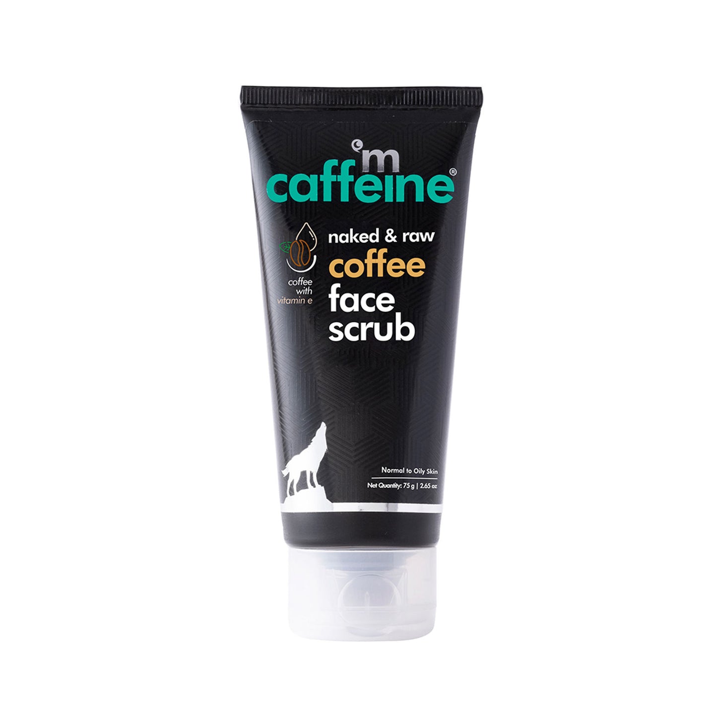 MCaffeine Naked Raw Coffee Face Scrub With Walnut & Vitamin E For Fresh & Glowing Skin