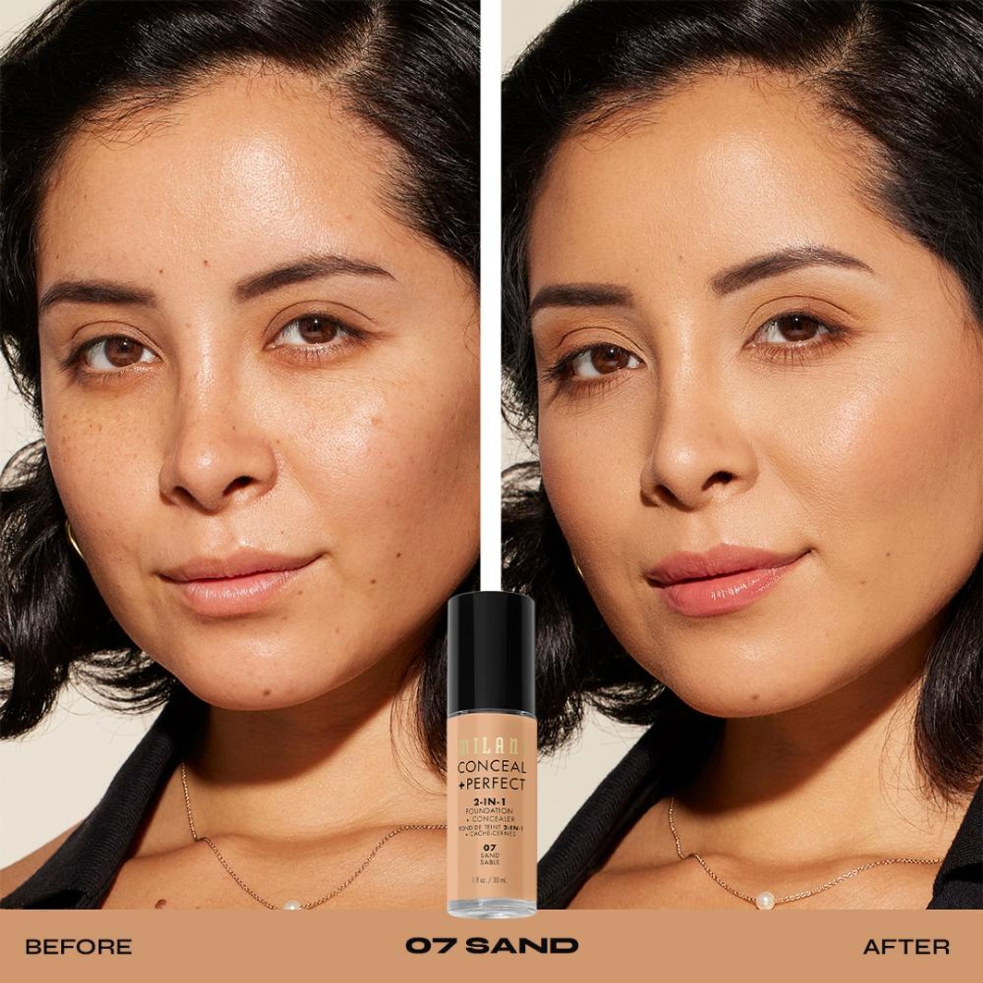 Milani Conceal + Perfect 2-in-1 Foundation + Concealer - Sand