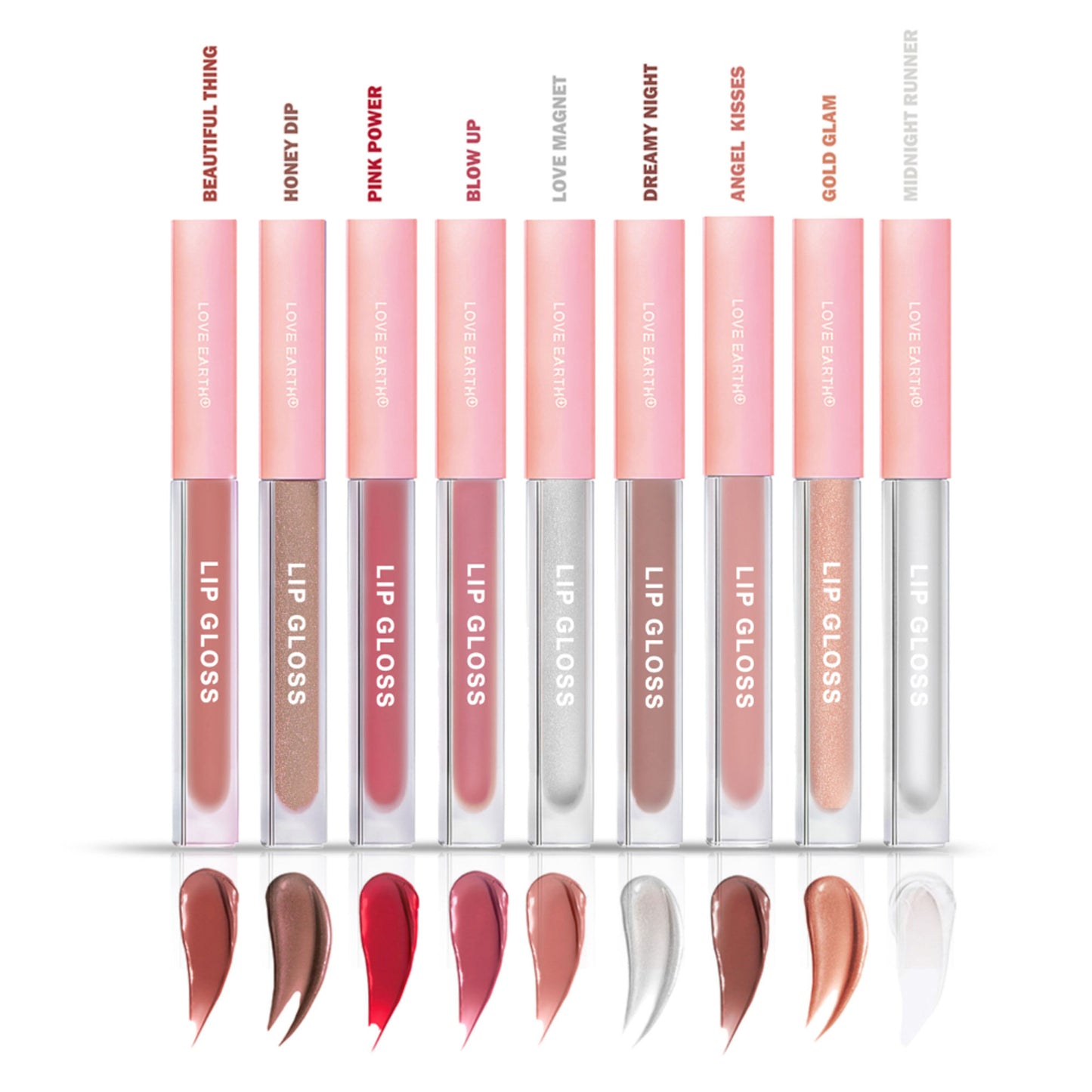 Love Earth Lip Gloss It Up - Pack Of 9