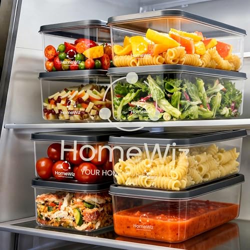 HomeWiz Fridge Storage Containers