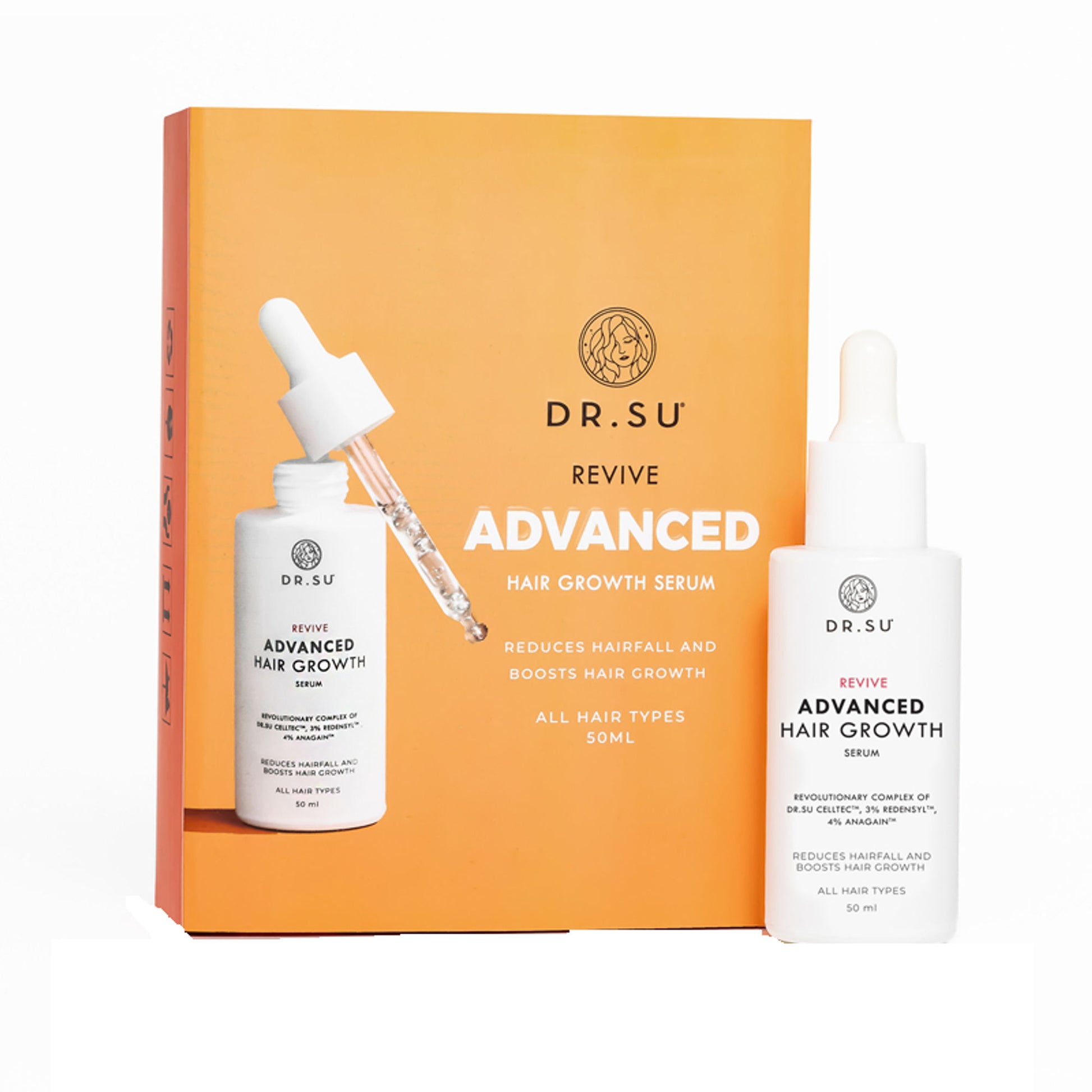 Dr. Su Revive Hair Growth Serum Hairfall Control, Improves Hair Density & Volume