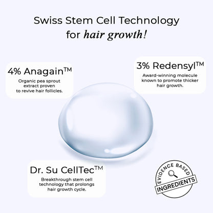 Dr. Su Revive Hair Growth Serum Hairfall Control, Improves Hair Density & Volume