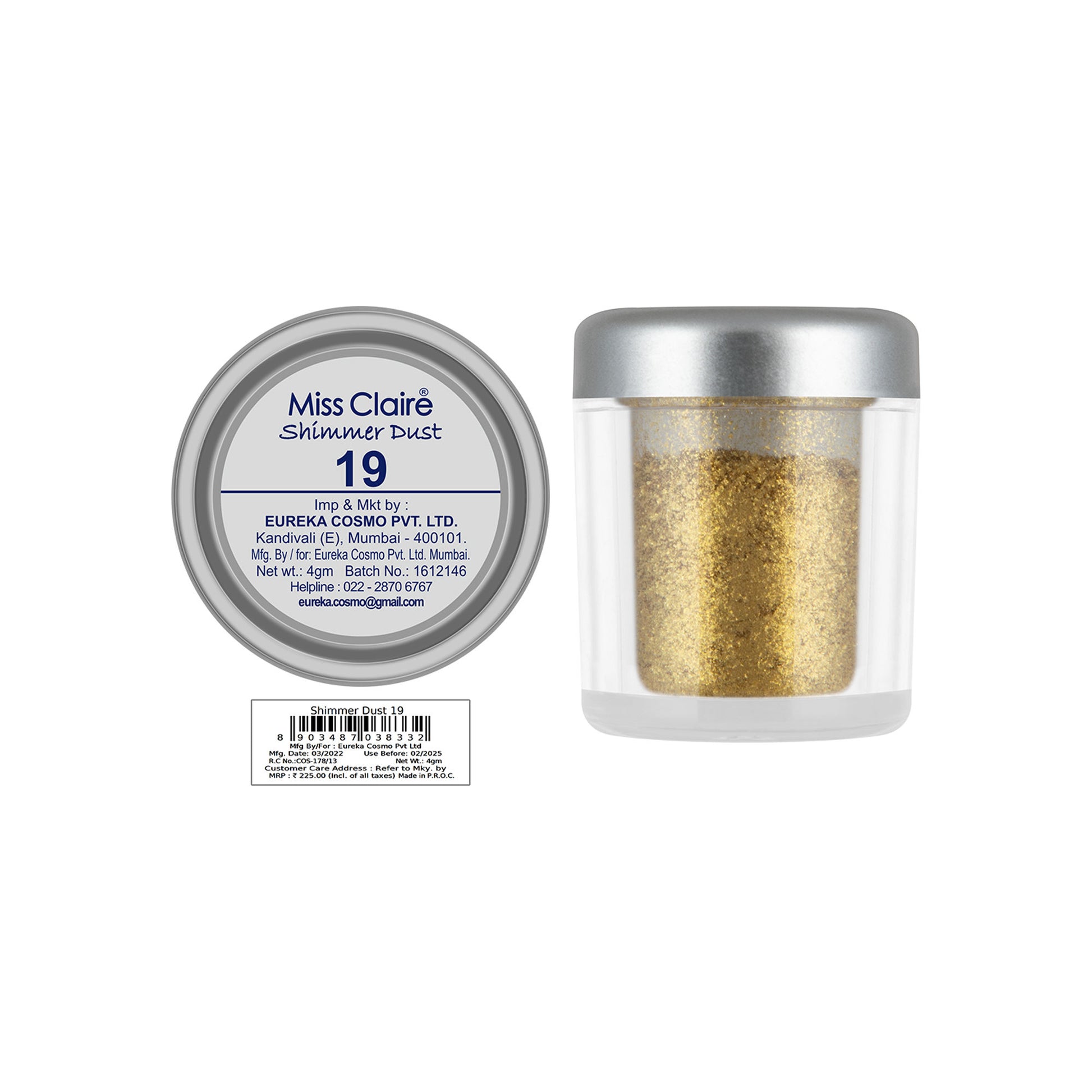 Miss Claire Shimmer Dust - 19