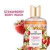 Nykaa Wanderlust Perfume Shower Gel - Hydrating, Relaxing & Cleansing - Strawberry Picking