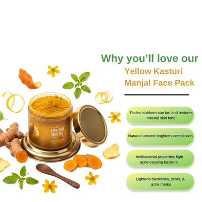 Shesha Ayurveda Kasturi Manjal - Wild Turmeric Powder (100% Natural and Premium Quality)