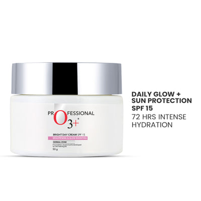 O3+ Dermal Brightening & Glow Boosting Zone Bright Day Cream SPF 15