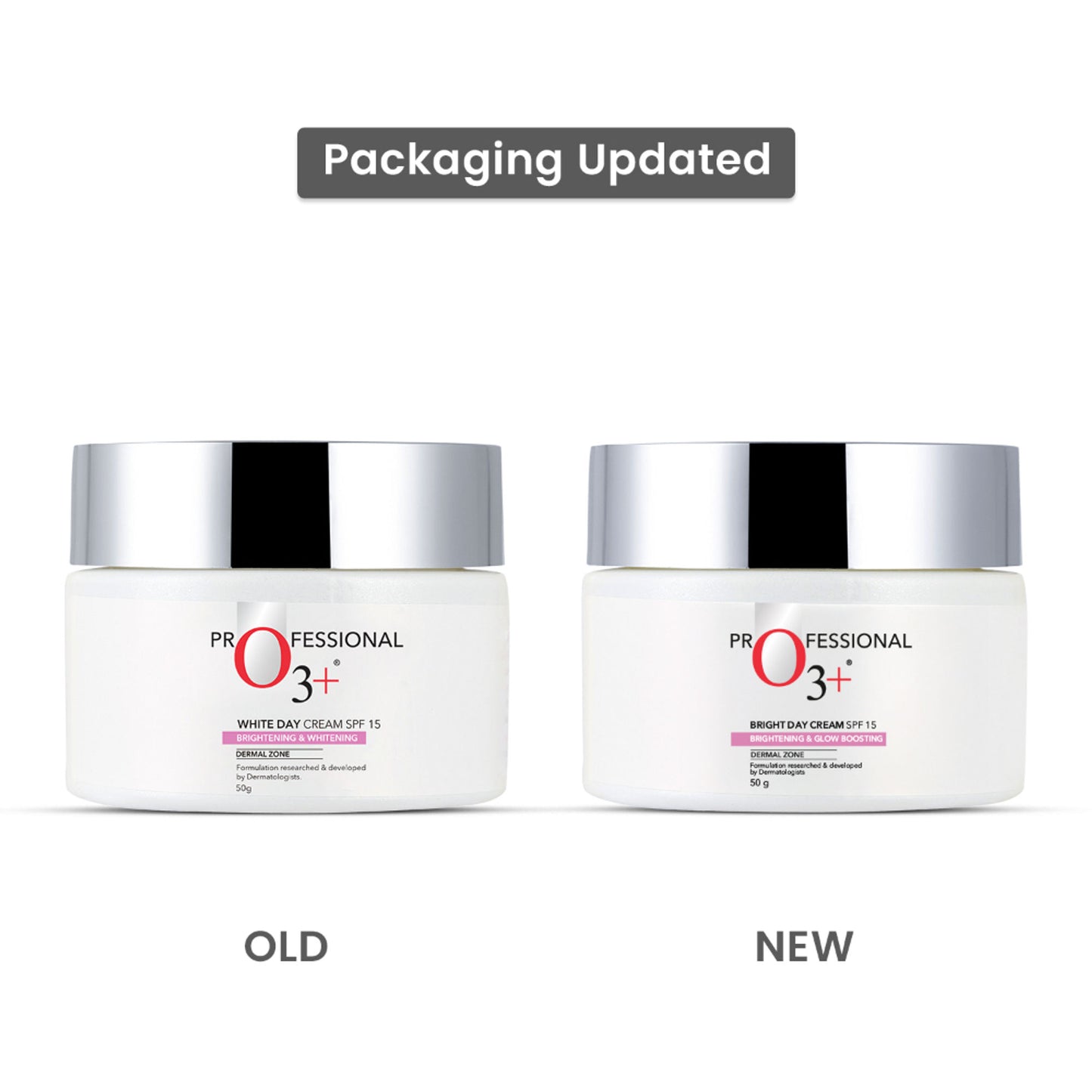 O3+ Dermal Brightening & Glow Boosting Zone Bright Day Cream SPF 15