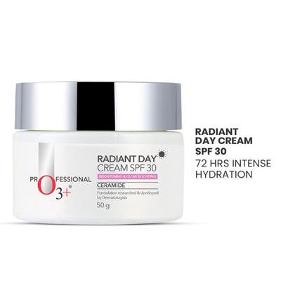 O3+ Radiant Day Cream Moisturiser SPF30 for Brightening & Glowing Skin | All Skin Types