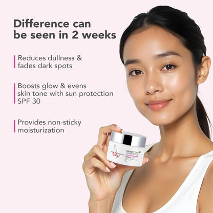 O3+ Radiant Day Cream Moisturiser SPF30 for Brightening & Glowing Skin | All Skin Types