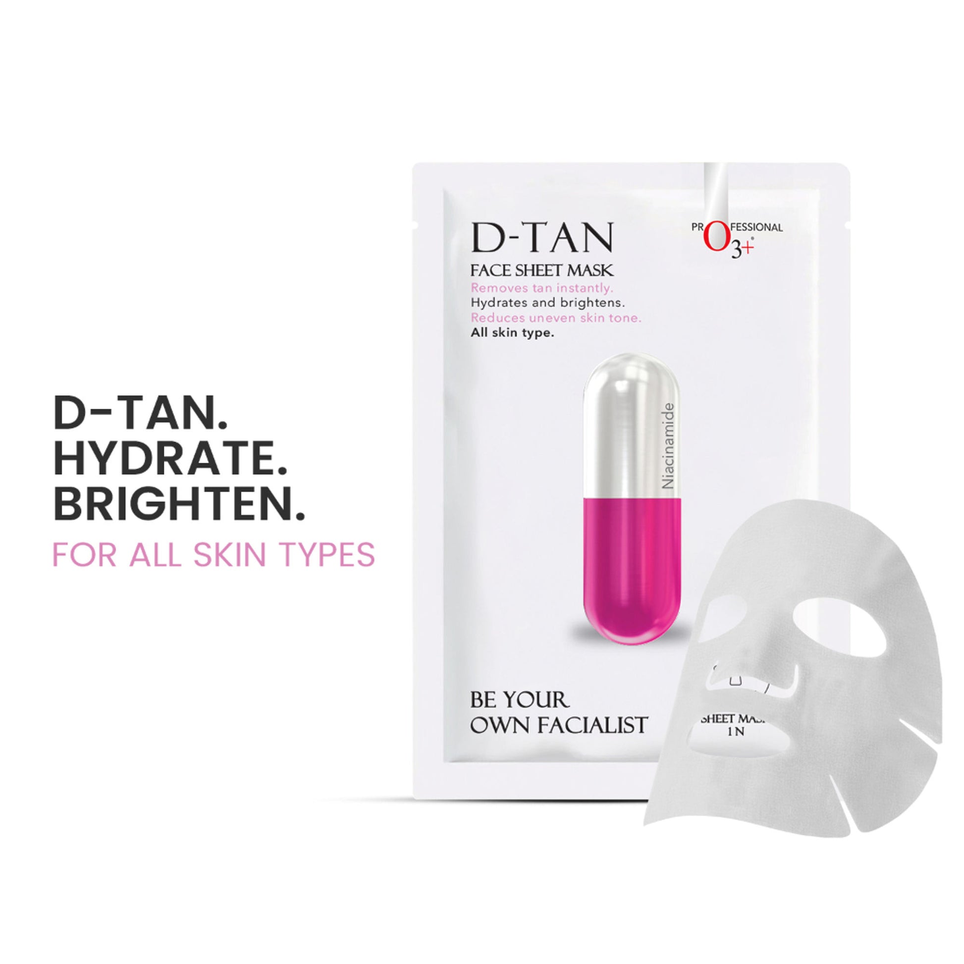 O3+ Facialist Mask - Dtan