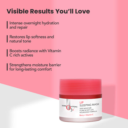 O3+ Lip Sleeping Mask For Plump & Soft Lips