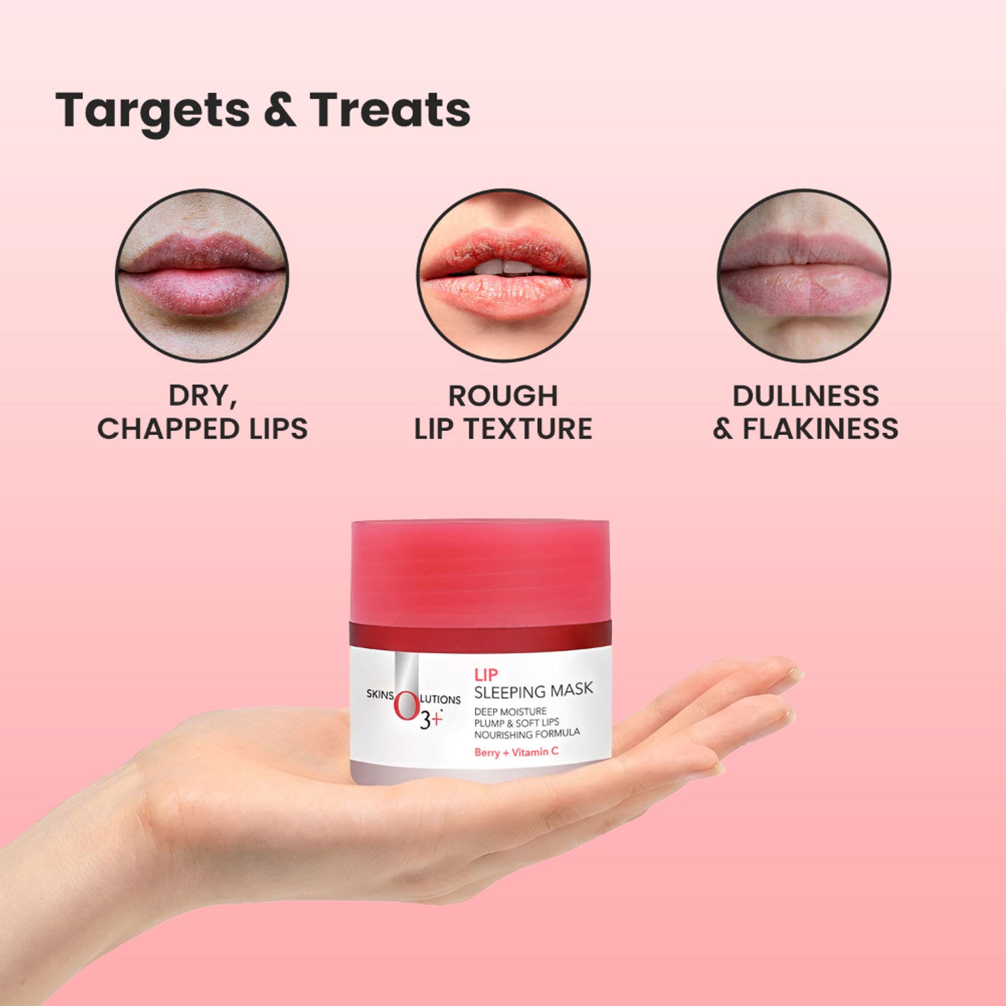 O3+ Lip Sleeping Mask For Plump & Soft Lips