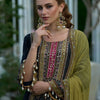 Dhiyona IE Women Ethnic Motifs Printed Kurta with Palazzos & Dupatta