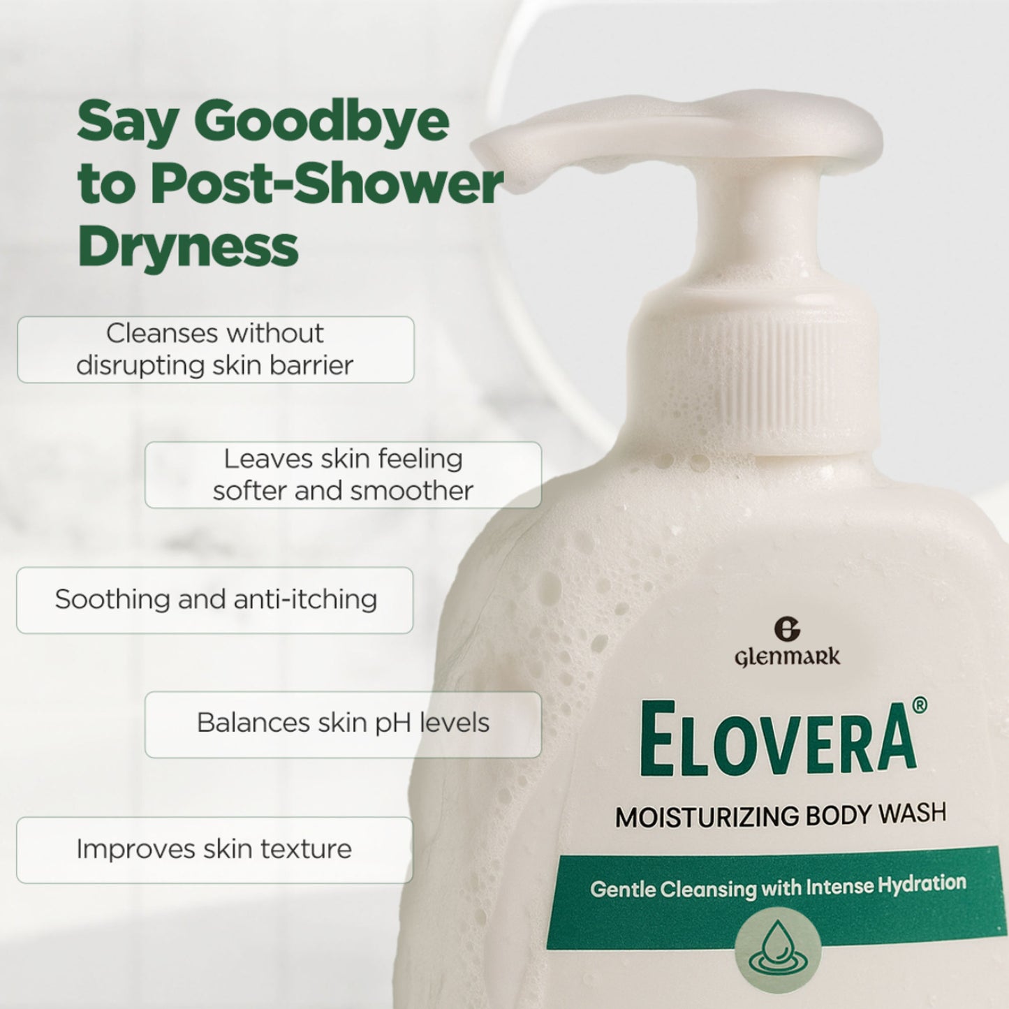 Elovera Moisturizing Body Wash Enriched With Colloidal Oatmeal