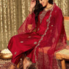 Dhiyona IE Ethnic Motifs Embroidered Thread Work Kurta With Trousers & Dupatta