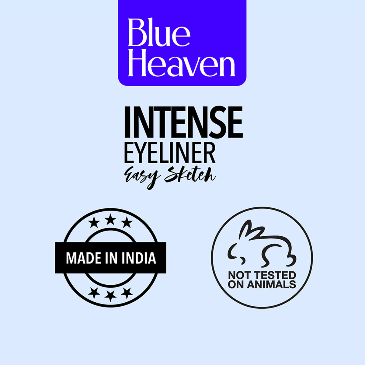 Blue Heaven Intense Easy Sketch Eyeliner - Extreme Black