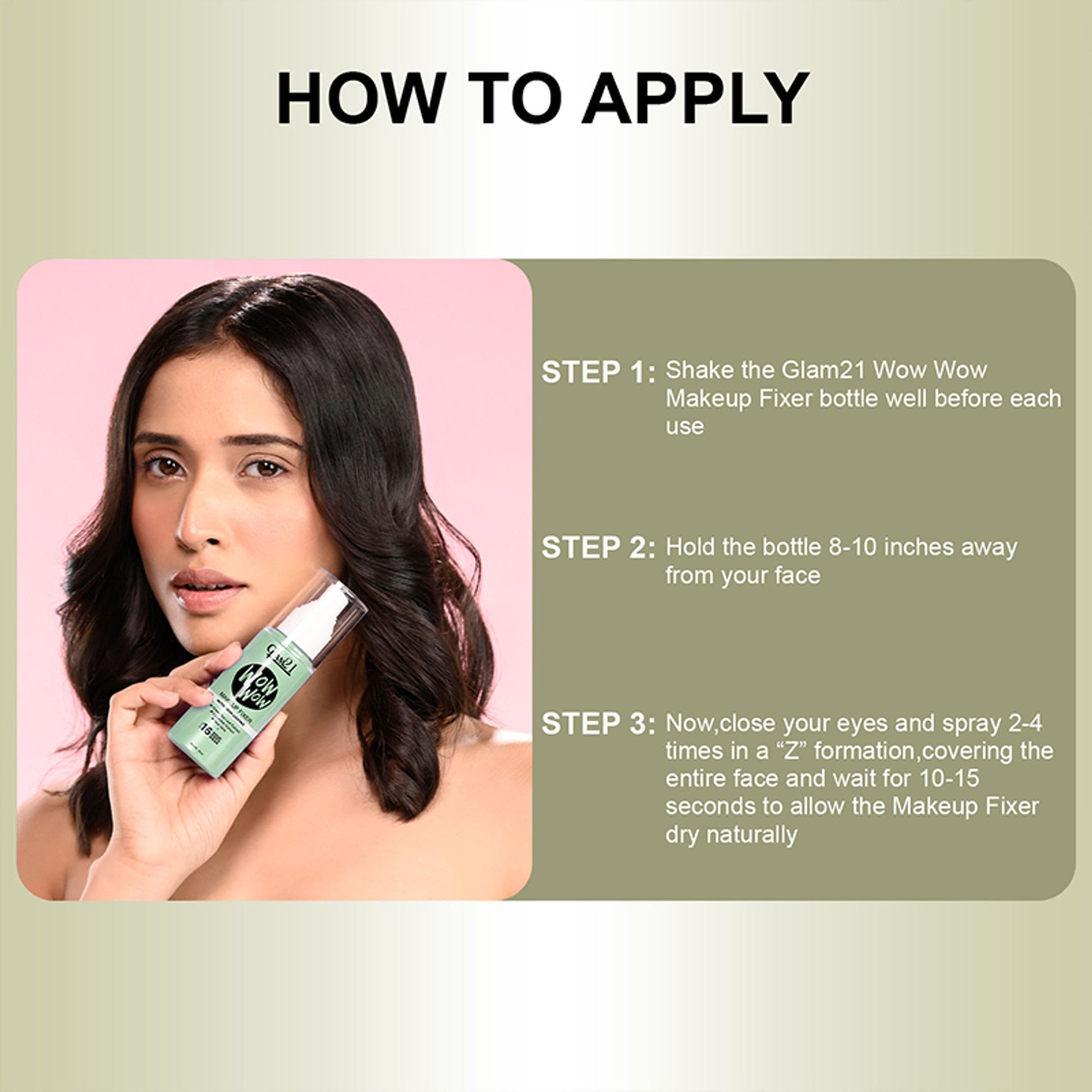 GLAM21 Wow Matte Fix Setting Spray - Transparent