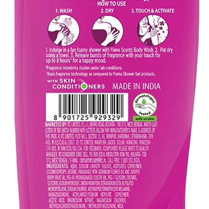 Fiama Scents Juniper & Geranium Body Wash