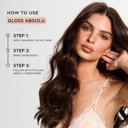Kerastase Gloss Absolu Anti-Frizz Shampoo, Fine-Medium Hair, 4-Days Anti-Frizz