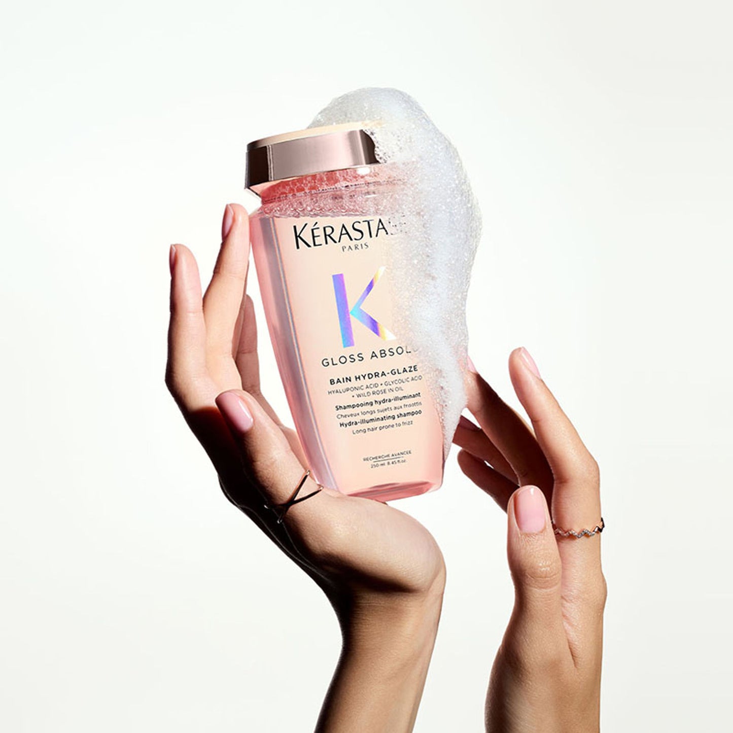 Kerastase Gloss Absolu Anti-Frizz Shampoo, Fine-Medium Hair, 4-Days Anti-Frizz