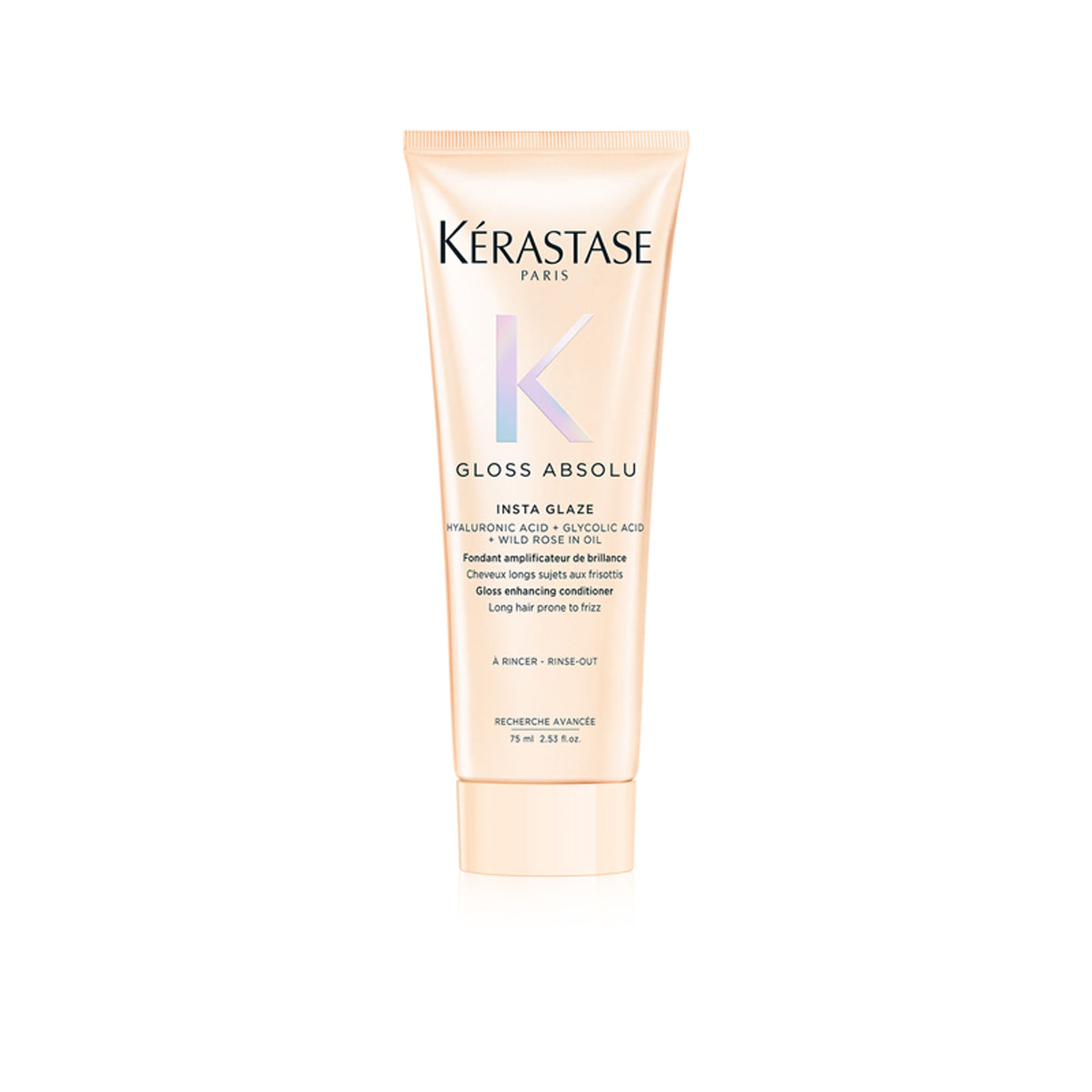 Kerastase Gloss Absolu Anti-Frizz Foaming Conditioner, Fine-Medium Hair, 4-Days Anti-Frizz