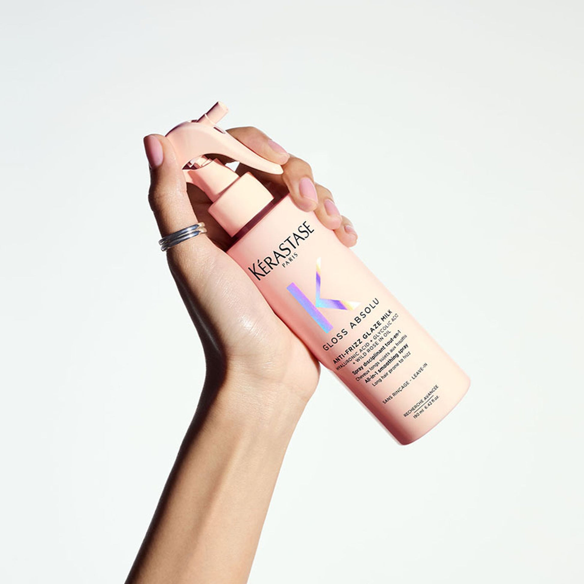 Kerastase Gloss Absolu Anti-Frizz Heat Protectant Spray For Glossy Hair