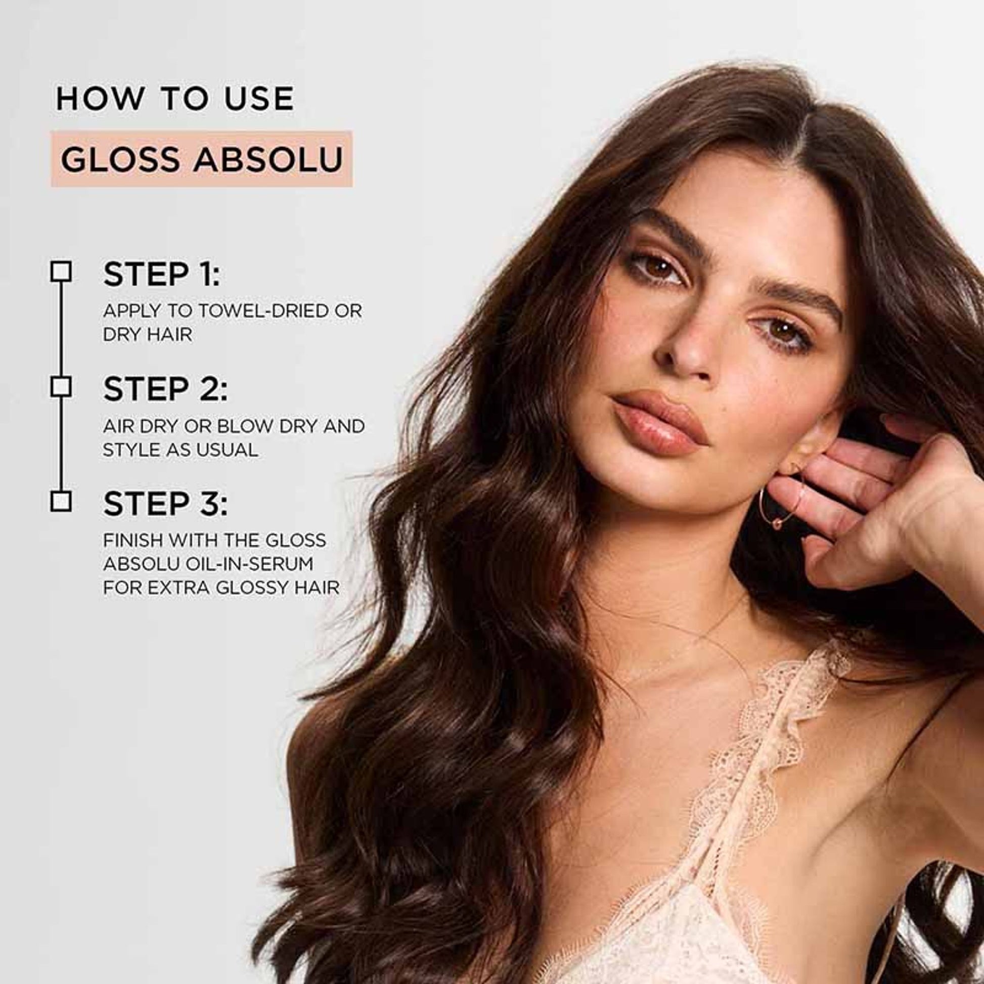 Kerastase Gloss Absolu Anti-Frizz Heat Protectant Spray For Glossy Hair