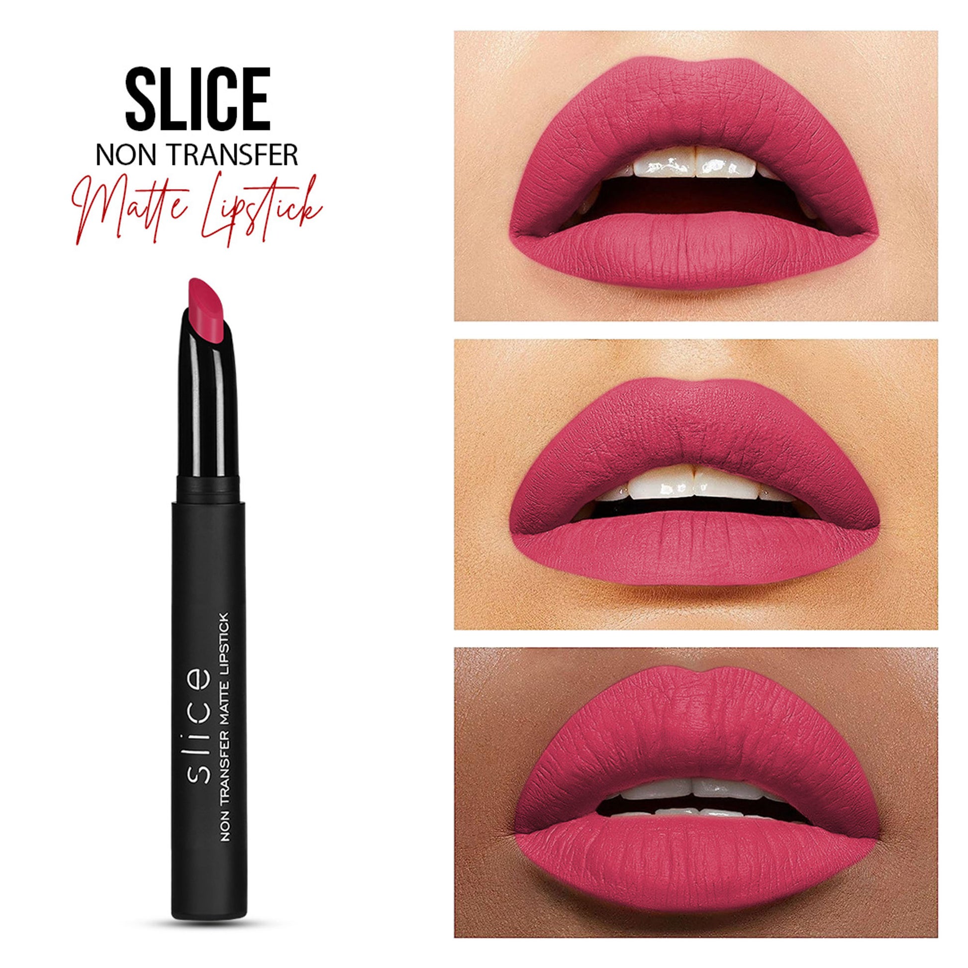 C2P Pro Slice Non Transfer Matte Lipstick - Fame 113