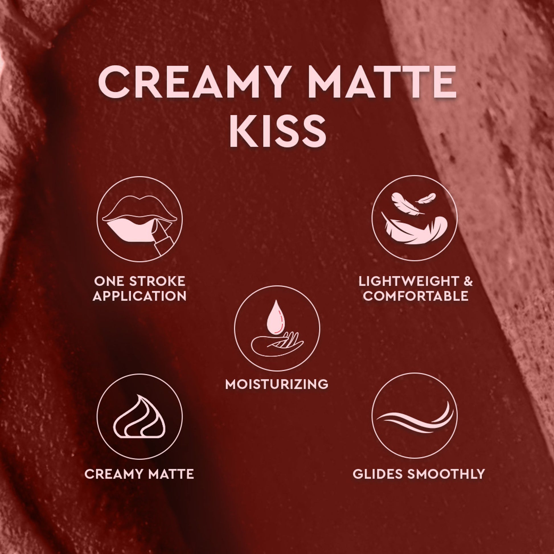 C2P Pro Matte Lip FX Long-Lasting Ultra Creamy Lipstick - Romantic Red 06