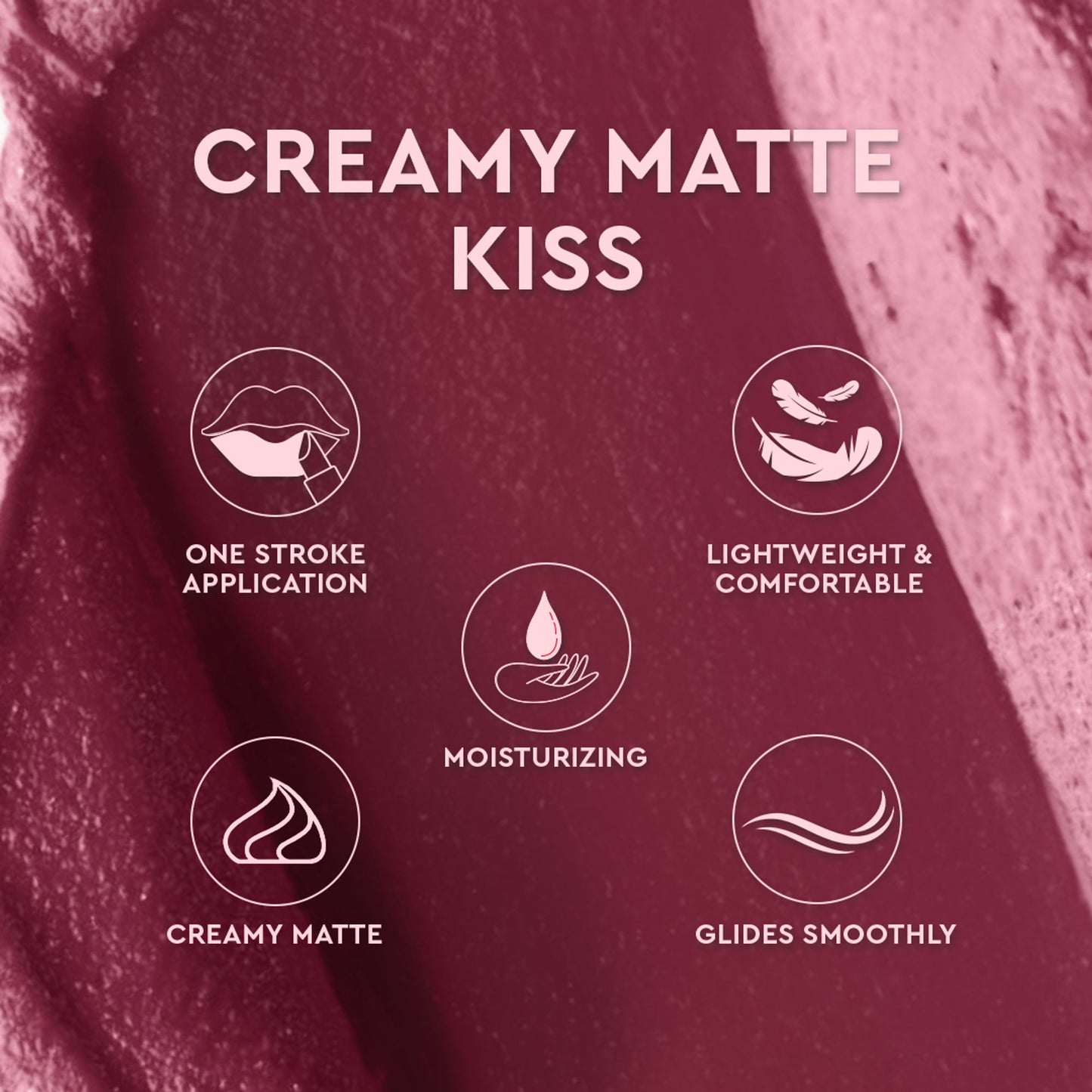 C2P Pro Matte Lip FX Long-Lasting Ultra Creamy Lipstick - Crazy In Love 10