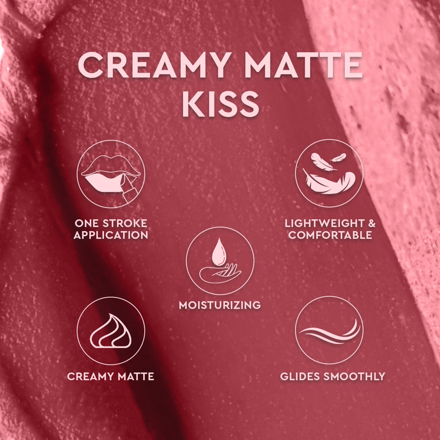 C2P Pro Matte Lip FX Long-Lasting Ultra Creamy Lipstick - Rosewood 11