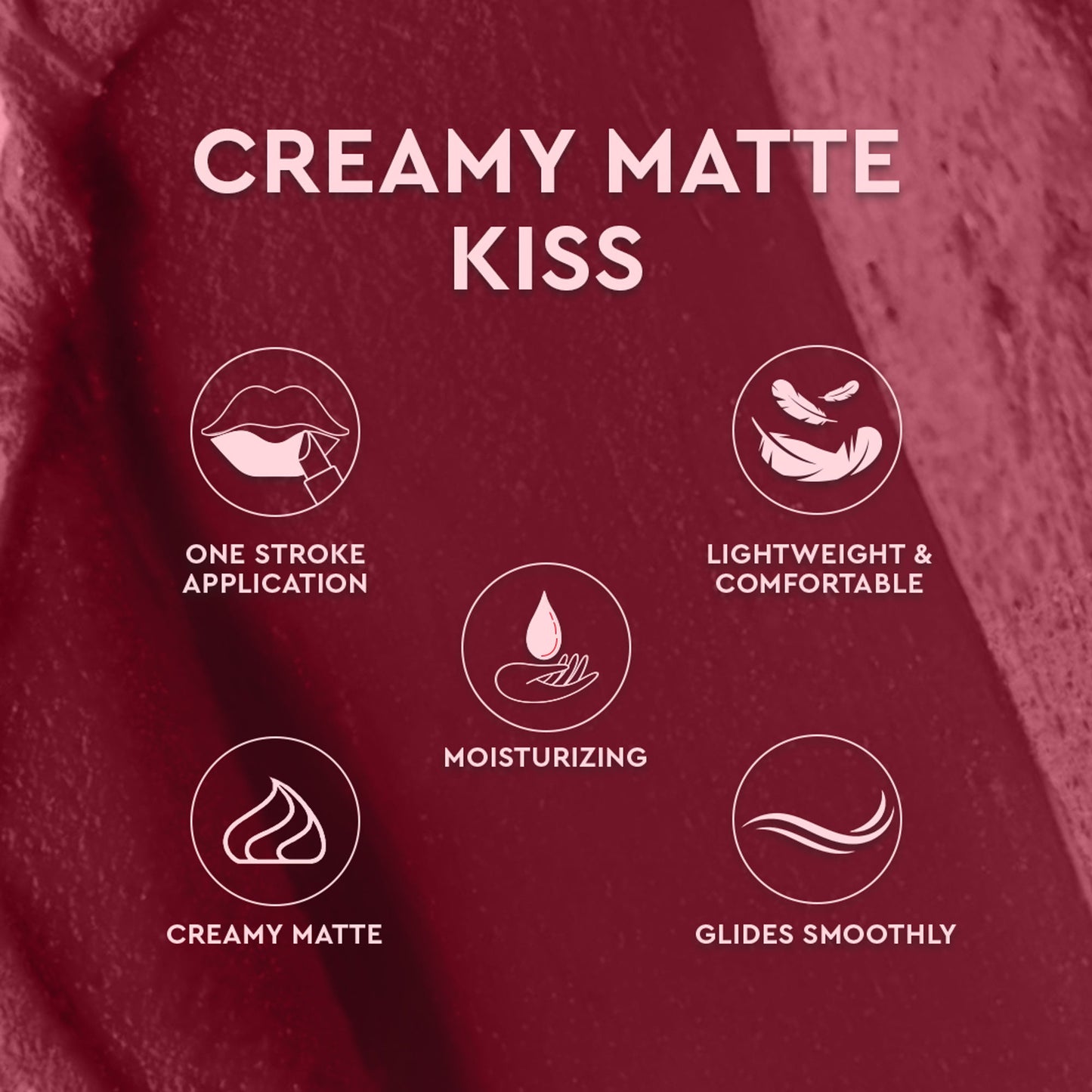 C2P Pro Matte Lip FX Long-Lasting Ultra Creamy Lipstick - Dusty Rose 16